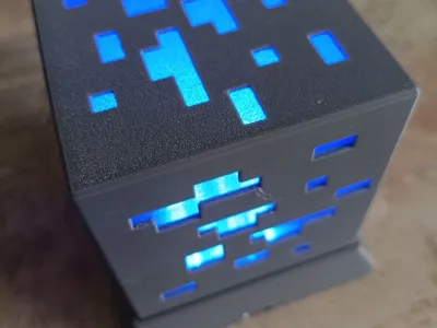 Minecrft Cube NightLight