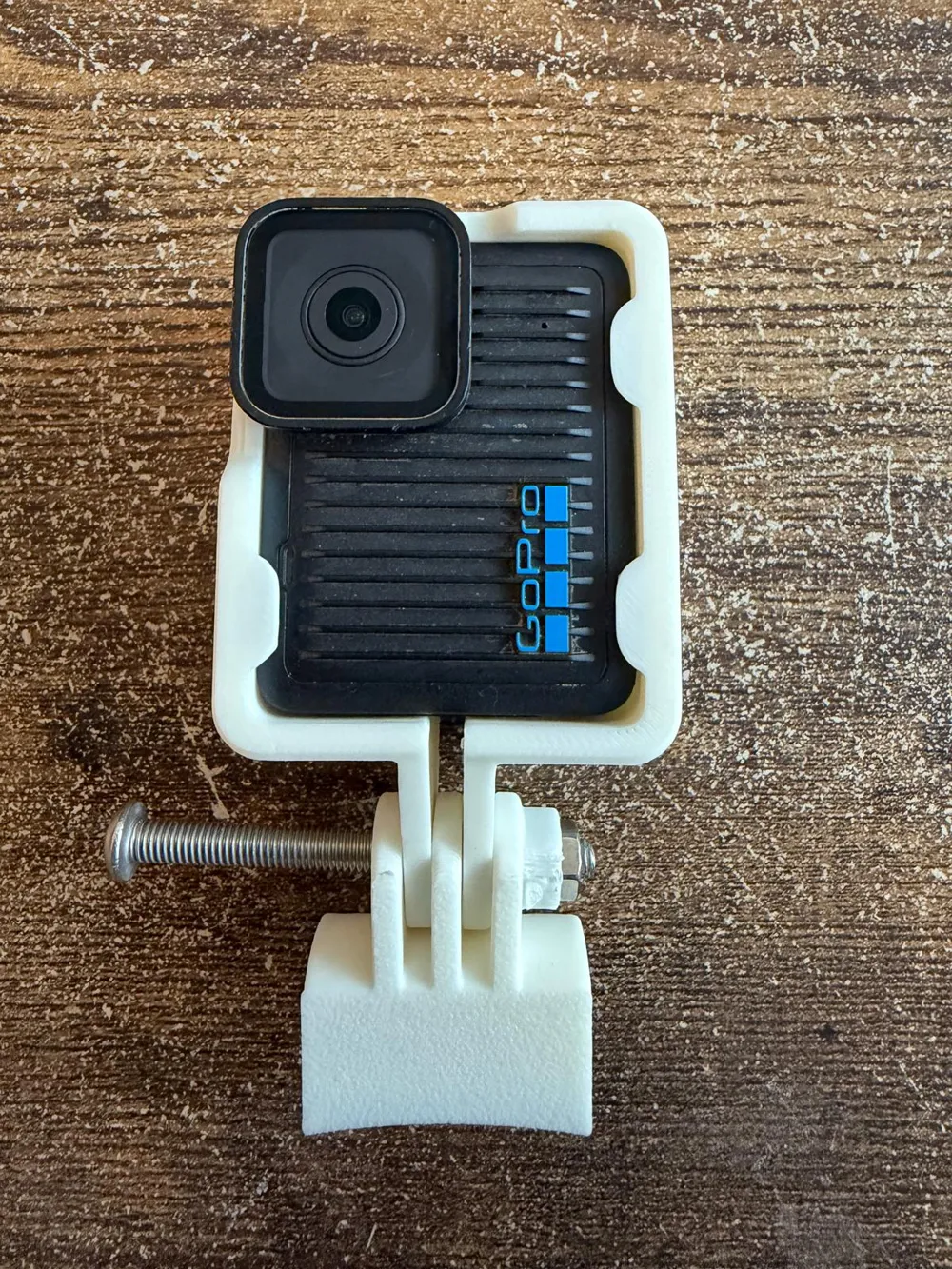 GoPro Hero 4k Vertical Mount - Free 3D Print Model - MakerWorld