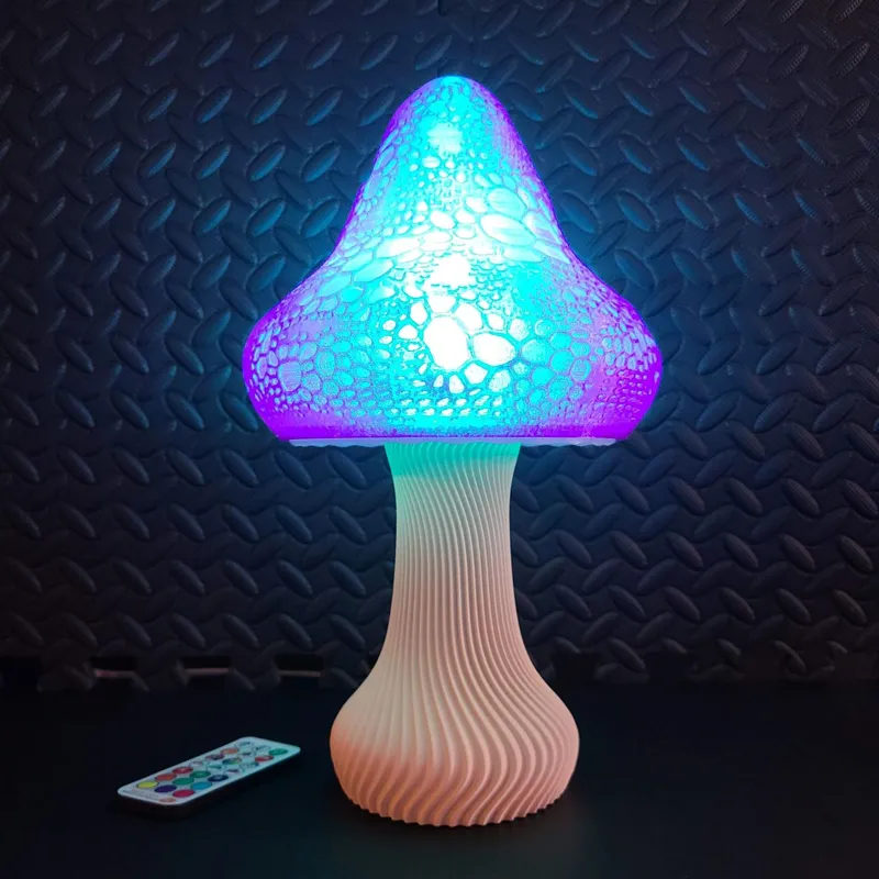 Voronoi Mushroom Lamp V1