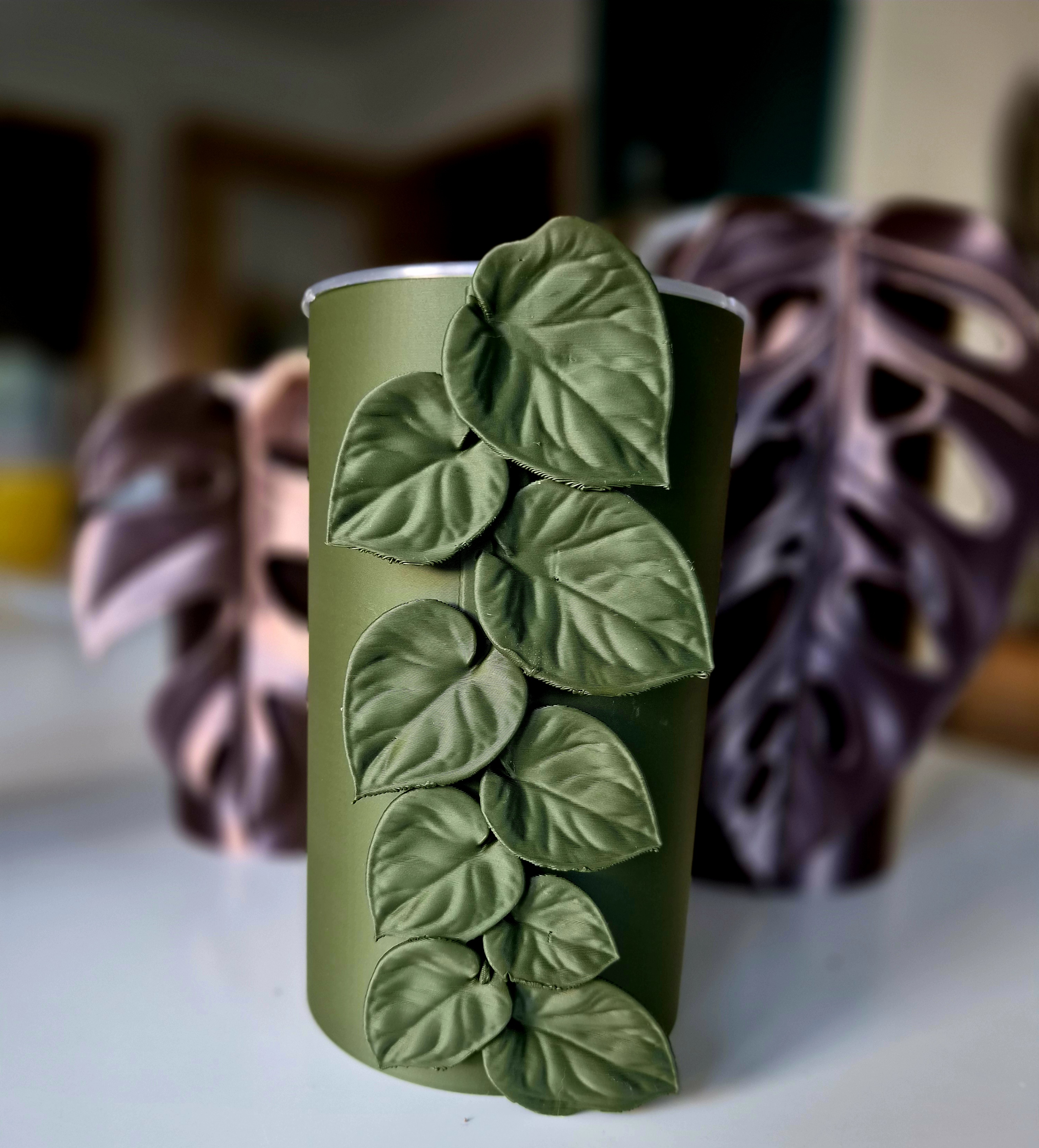Miniatura 3 do modelo 3D Monstera Leaf Planter Collection