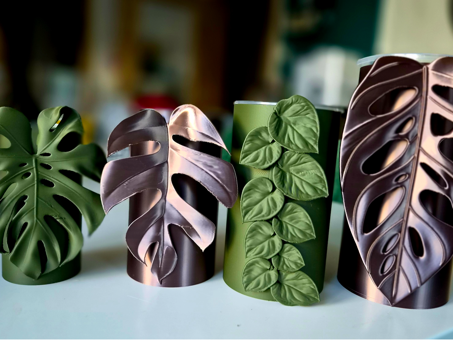 Monstera Leaf Planter Collection