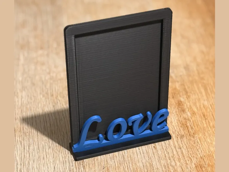 6x4" LOVE Frame – Simple & Stylish