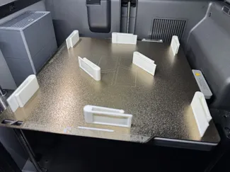 Clip für Spulen-Kartons