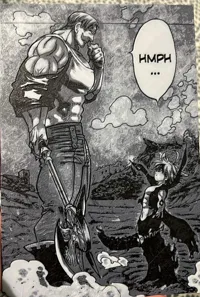 Tableau manga Escanor et Meliodas — photo 3