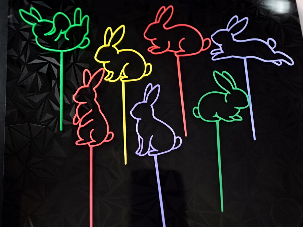 Easter topper set - bunnies