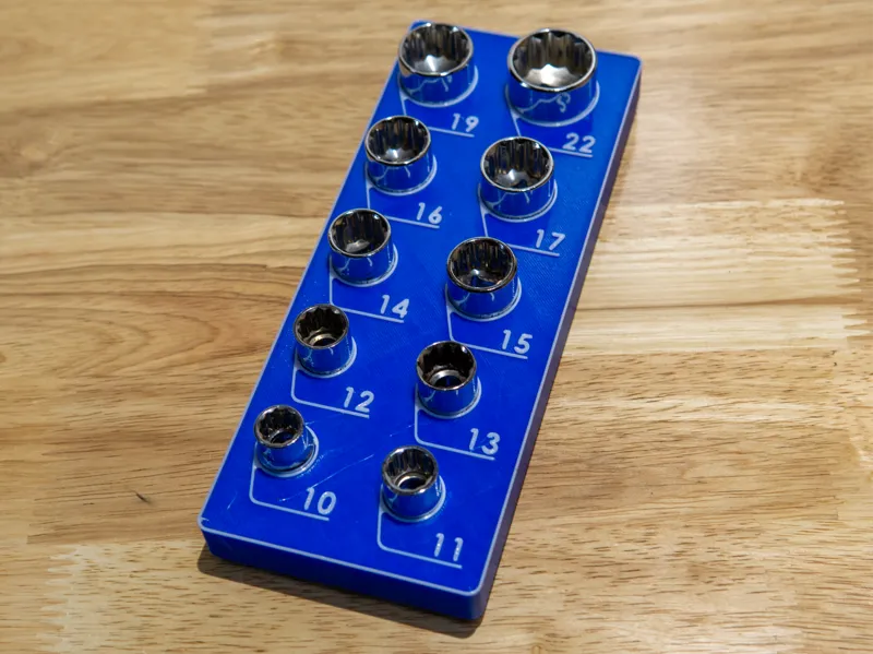 Gridfinity Harbor Freight Quinn 3/8" Socket Set