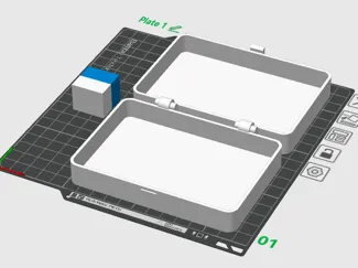 Box für Kleinteile ( 170 x 118 x 34 )