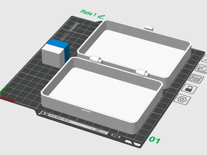 Box für Kleinteile ( 170 x 118 x 34 )