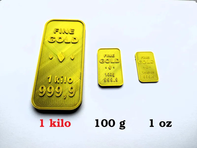 Gold Bullion Bar – 1 kilo