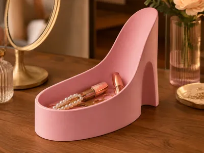 High Heel Shaped Storage Box