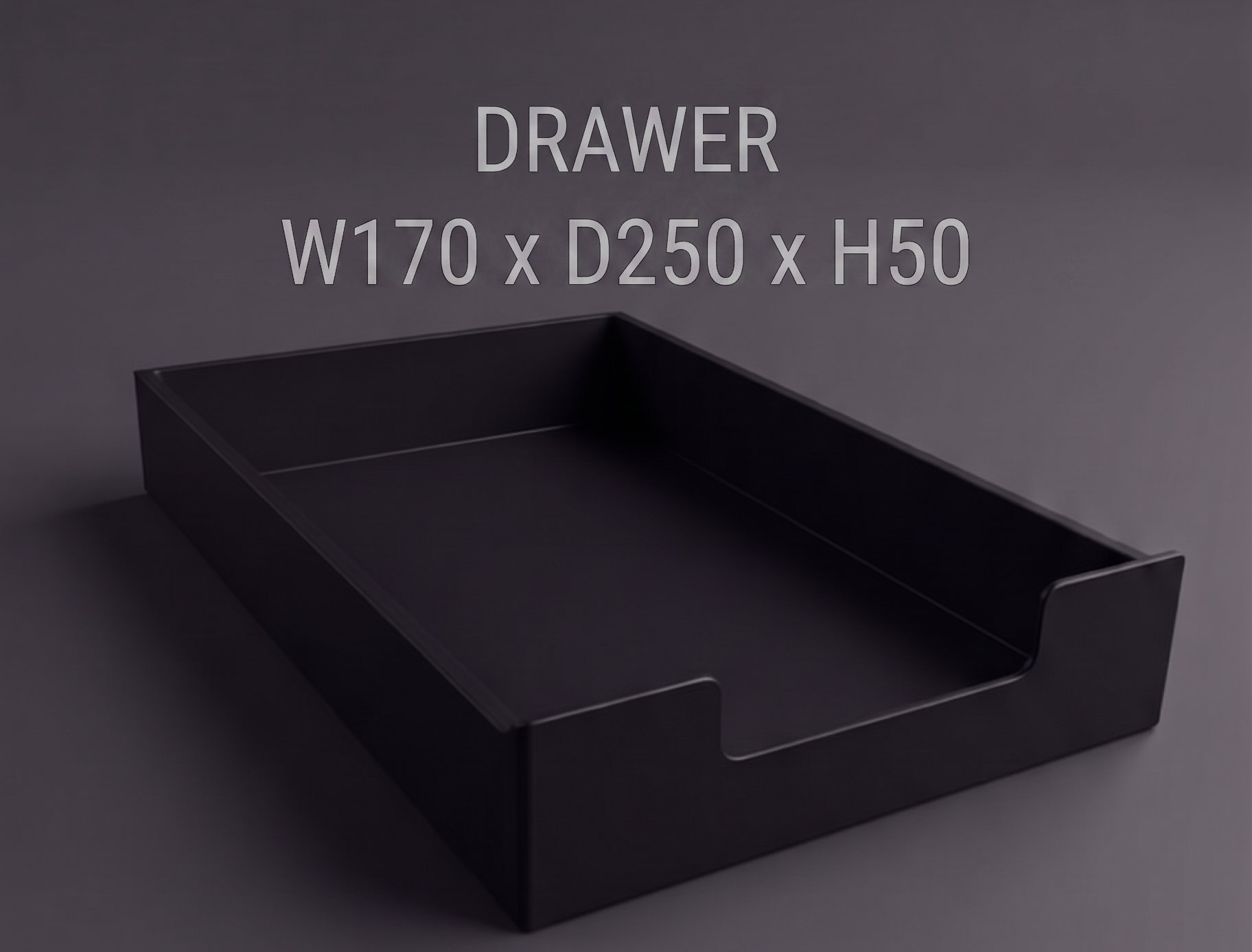 Miniatura 5 do modelo 3D Stackable Drawers - Various Sizes