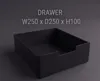 W250 x D250 x H100 - Drawer