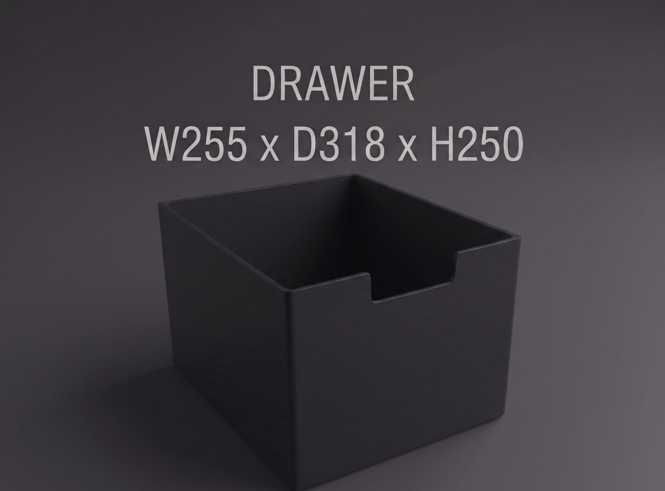 Miniatura 8 do modelo 3D Stackable Drawers - Various Sizes