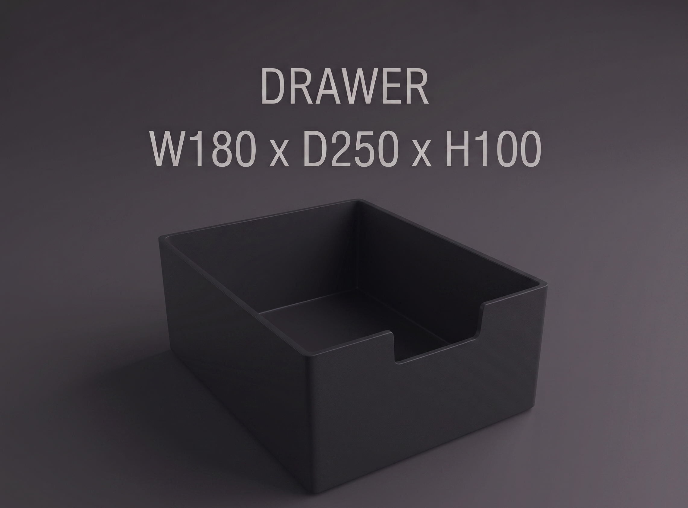 Miniatura 4 do modelo 3D Stackable Drawers - Various Sizes
