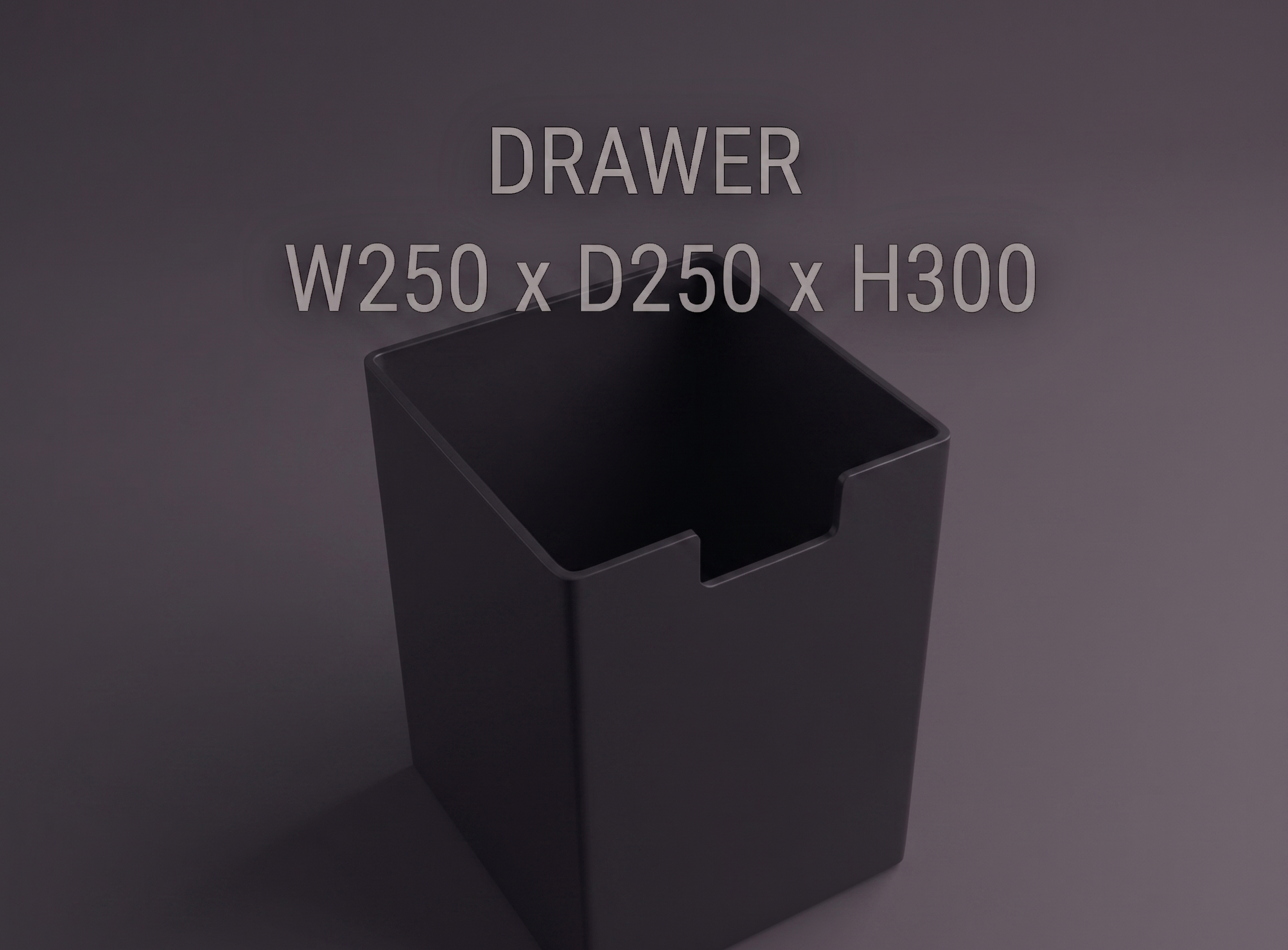 Miniatura 2 do modelo 3D Stackable Drawers - Various Sizes