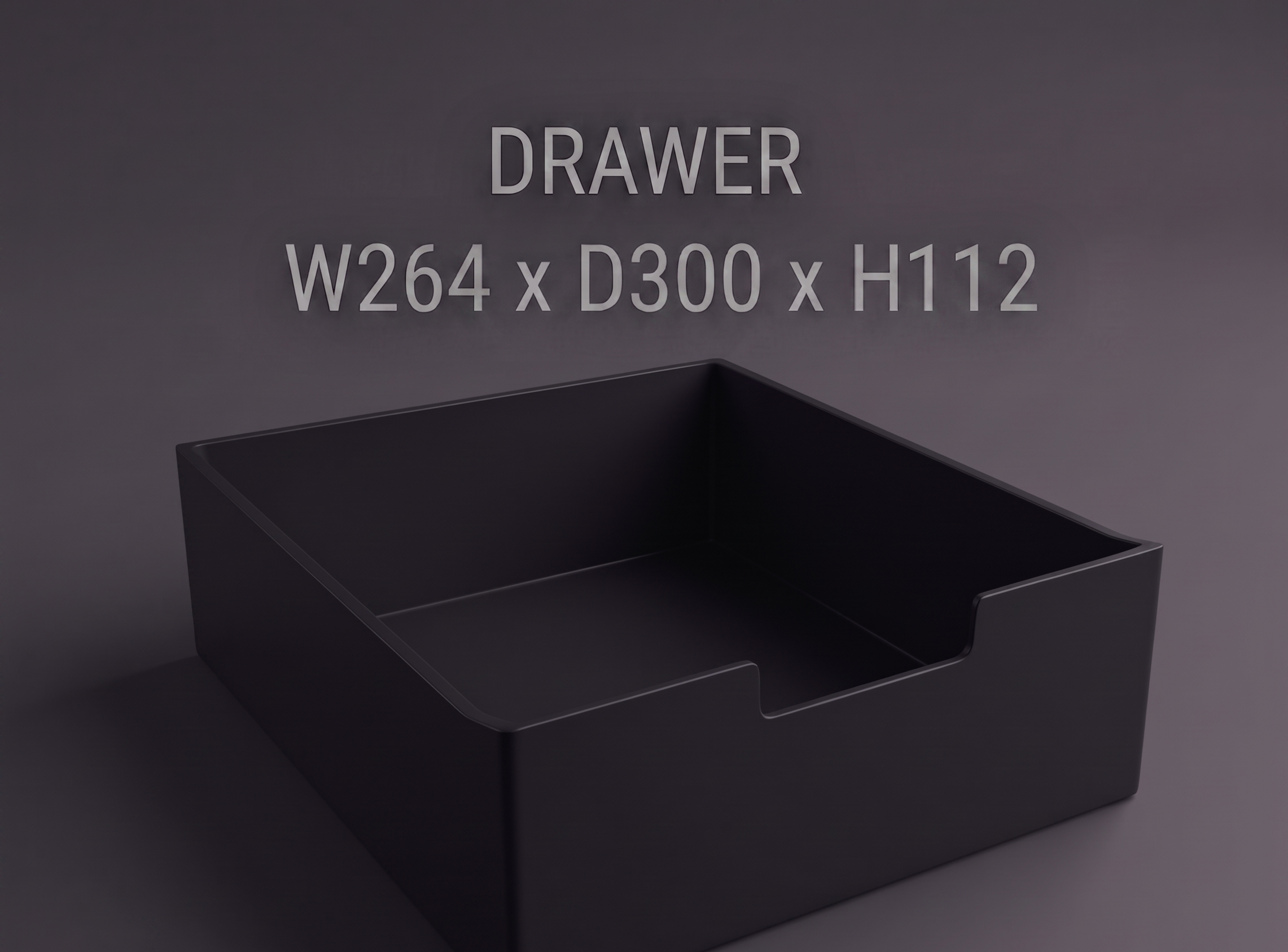 Miniatura 7 do modelo 3D Stackable Drawers - Various Sizes