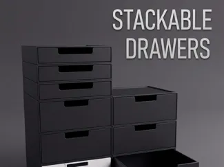 Stackable Drawers - Various Sizes