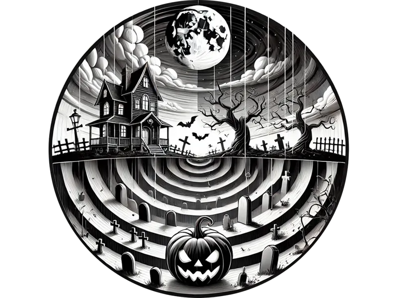 Halloween - Scene 1 - Hueforge