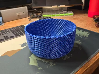 crosshatch bowl