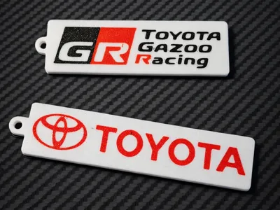 Llavero Toyota Gazoo Racing y Toyota Classic