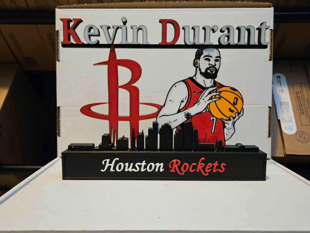 NBA - Houston Rockets Kevin Durant Display