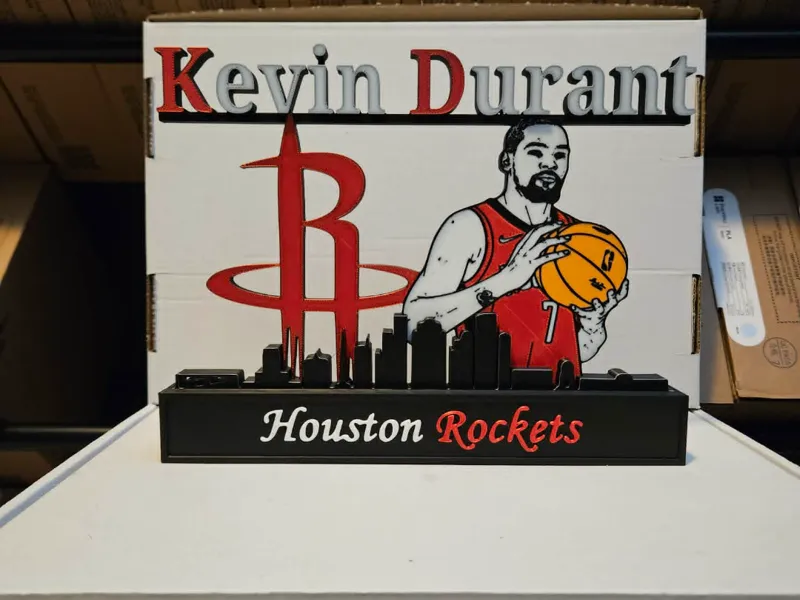 NBA - Houston Rockets Kevin Durant Display