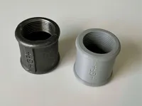 Raccord de tuyau 1 pouce, filetage BSP — photo 2