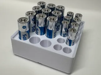 Gridfinity Battery Holder - AA and AAA
