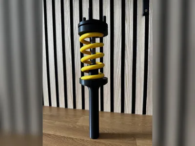 Mechanical Shock Absorber Decorative Model 1/2