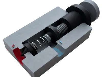 Didactic Hydraulic Pressure Relief Valve