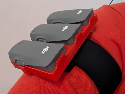 DJI Neo 2 Battery holder for quadlock