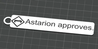 Astarion approves Keychain