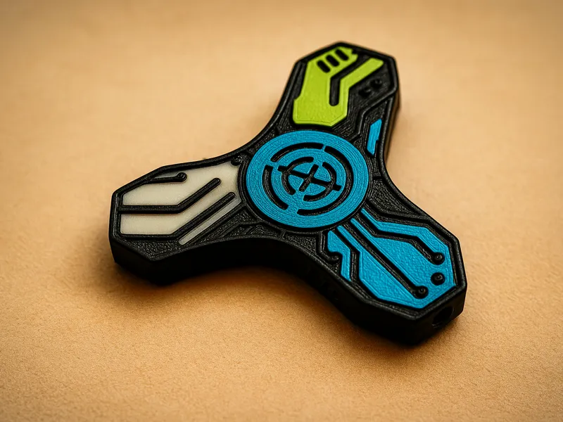 Neon Fidget Spinner