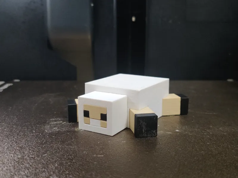 【我的世界】趴趴绵羊玩偶 （无需AMS；28g）