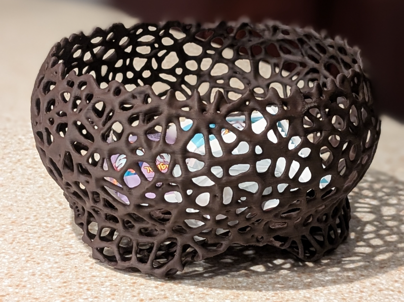 Voronoi 2 Layer Candy Bowl 
