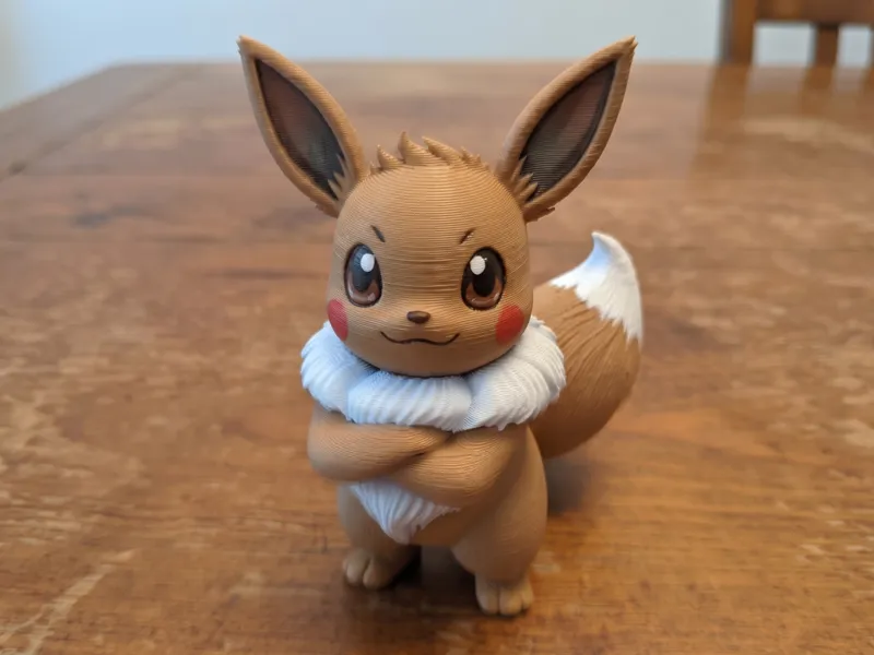 Cute Eevee Crossed Arms Figure | Pokemon