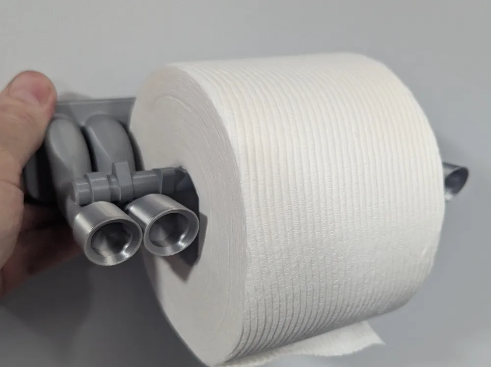 Hot Rod Toilet paper holder by B-prints MakerWorld: Download Free 3D Models