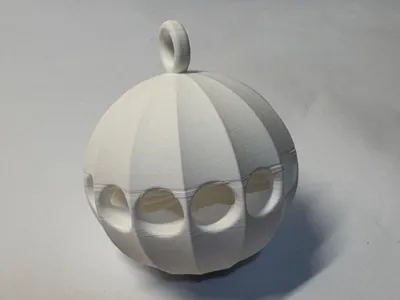 Modern Style Christmas Ball
