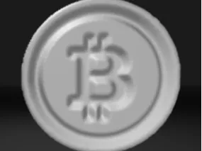 Coin 3d art