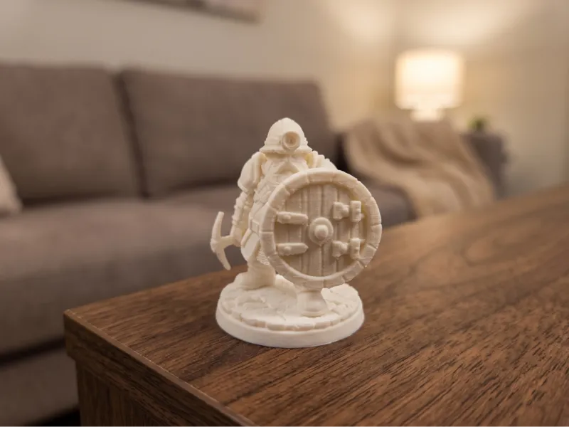 Dwarf Miner Warrior - Dwarf Fighter Figurine