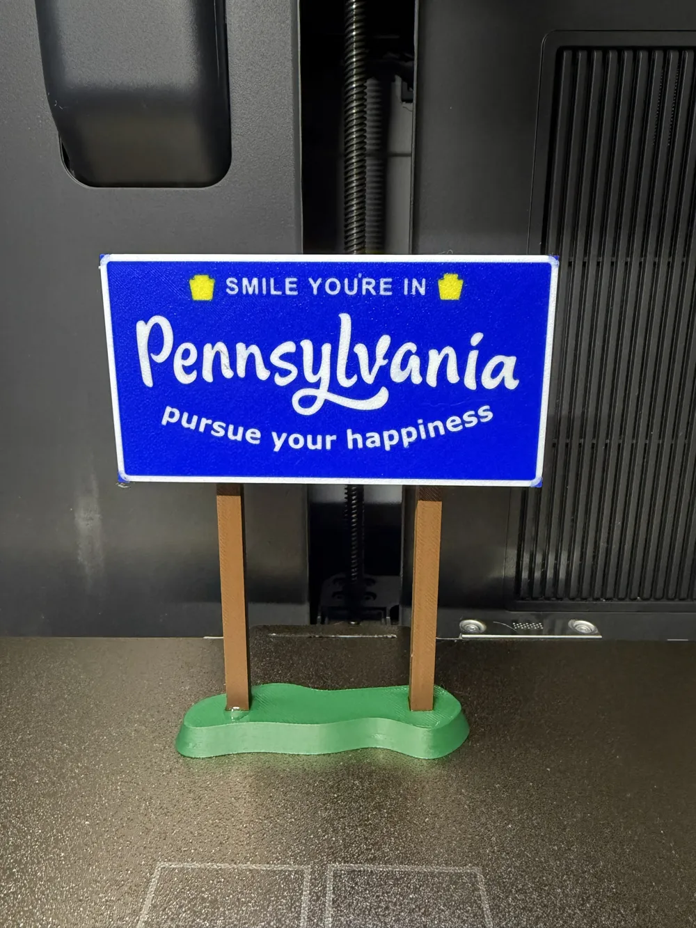 US State Welcome Signs - ALL STATES (coming soon) - Free 3D Print Model ...