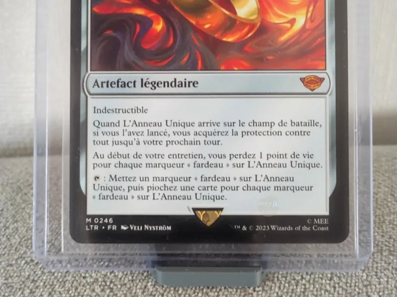 Support top loader - expo carte de collection