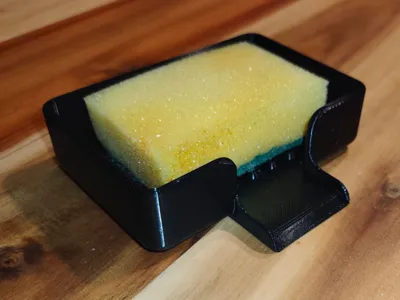 Sponge Box with Drain