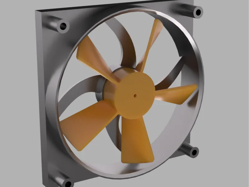 120mm Custom DC Motor Fan