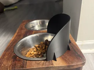 Dog Bowl Splash Guard for Water or Food Bowl