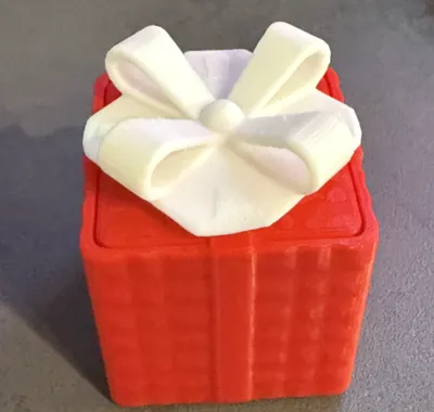 Christmas Decoration Gift Cube