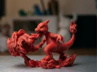Figurine Reptincel en pleine attaque — photo 1