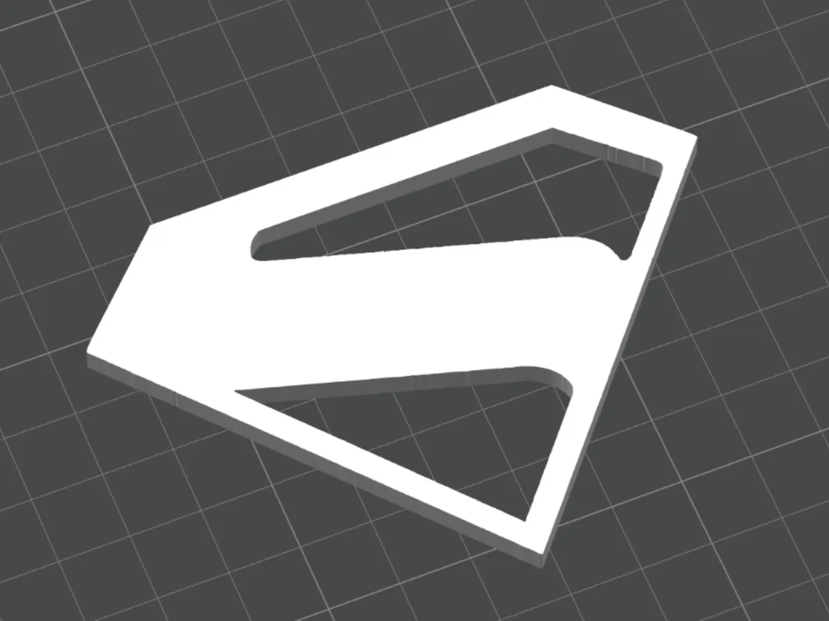 Logo Superman 2025 - inspiré DC Comics