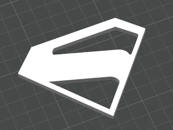 Logo Superman 2025 - inspiré DC Comics