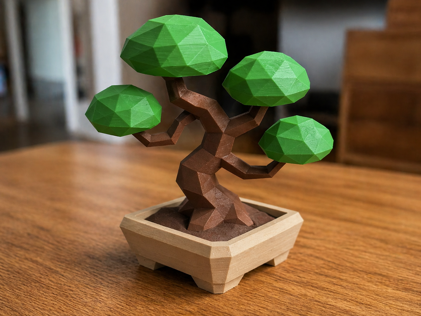 Low Poly Bonsai – Print in Plac